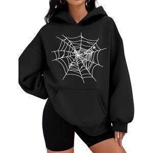 Women Oversized Fleece Hoodie with Pocket Casual Long Sleeve Pullover